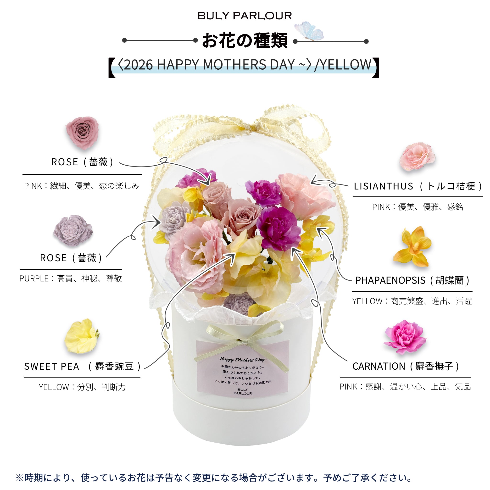 〈2026 HAPPY MOTHERS DAY ~〉