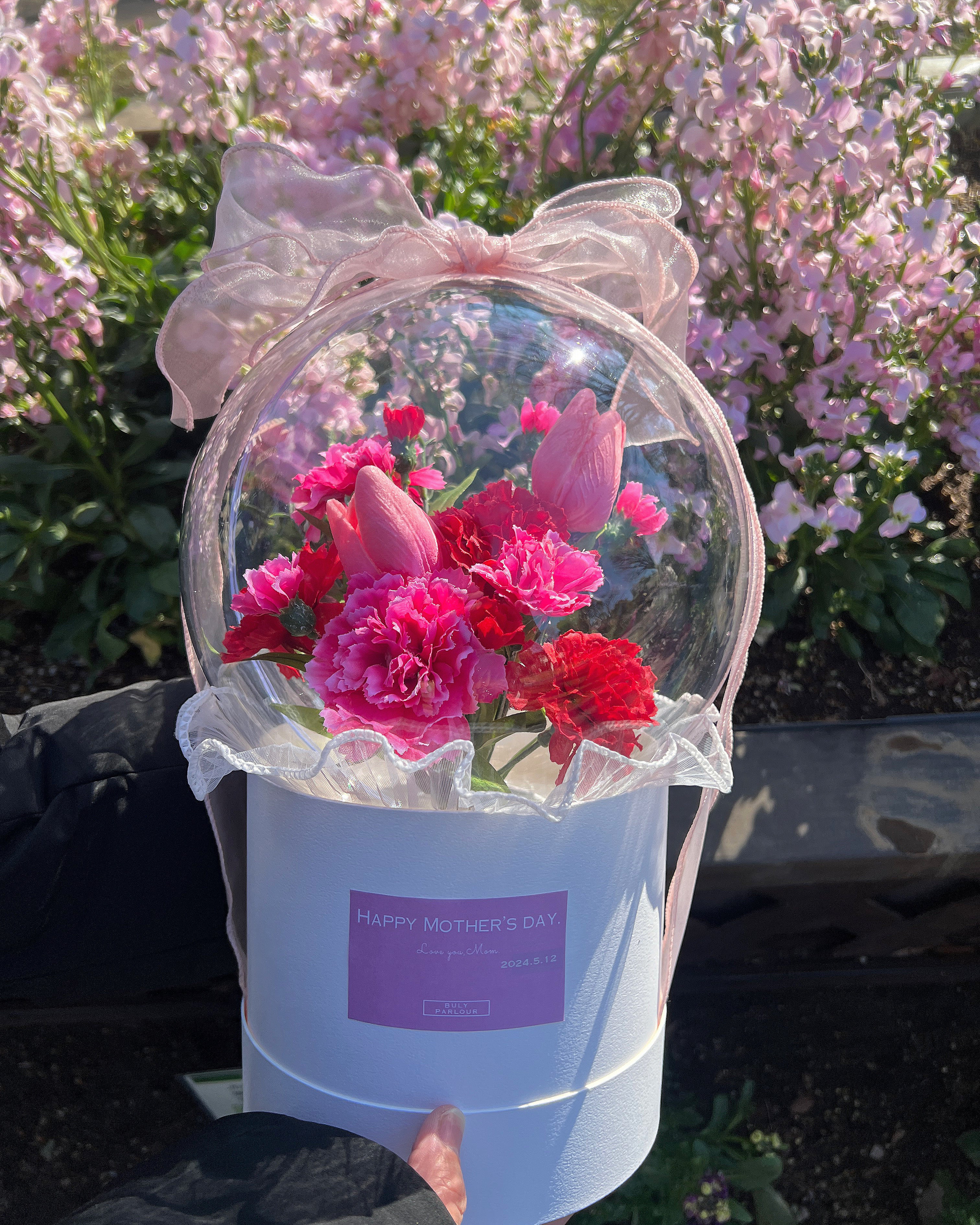 〈 MOTHERS DAY 〉DESIGN E【CRYSTAL BUBBLE FLOWER】