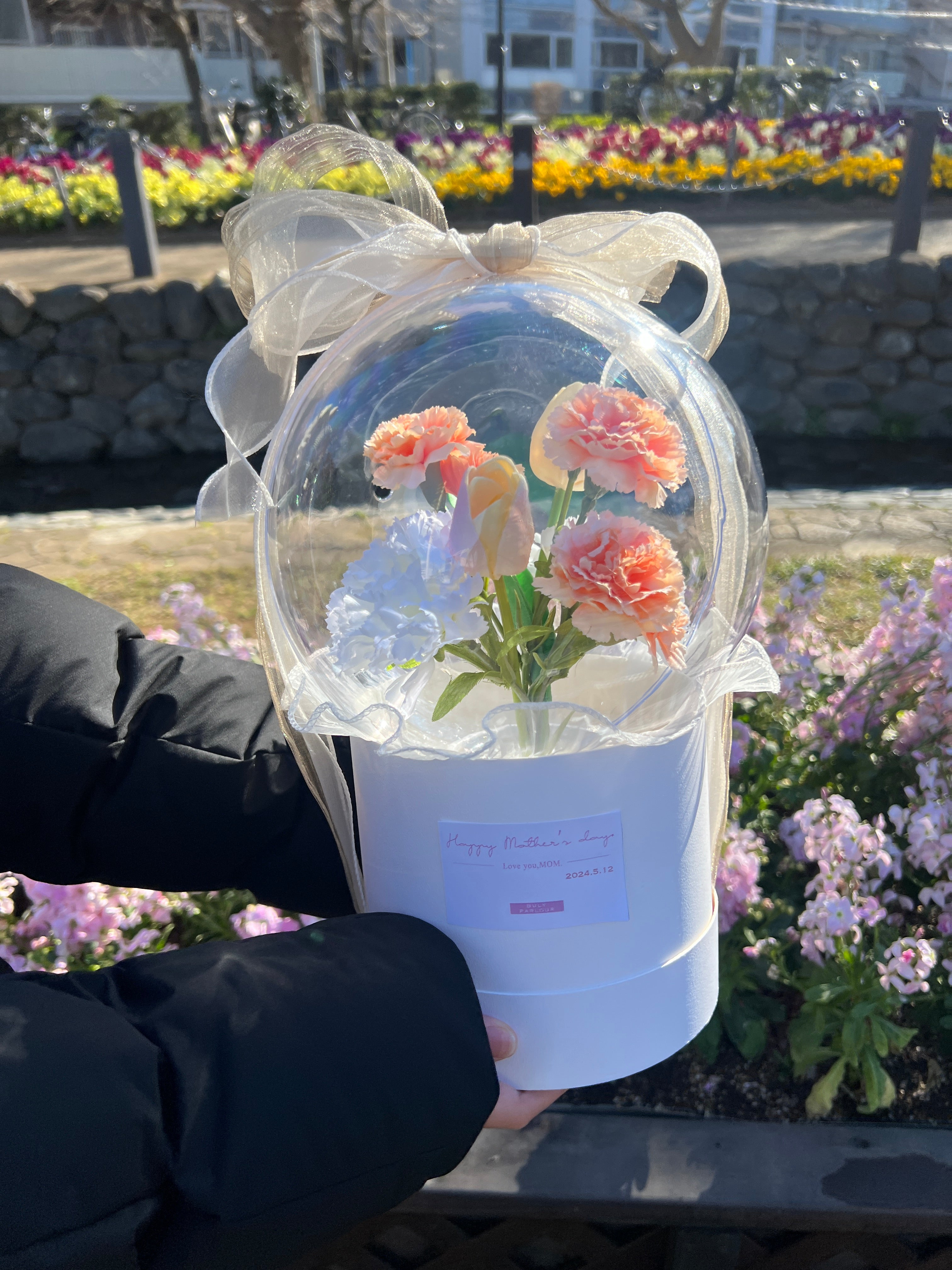 〈 MOTHERS DAY 〉DESIGN E【CRYSTAL BUBBLE FLOWER】