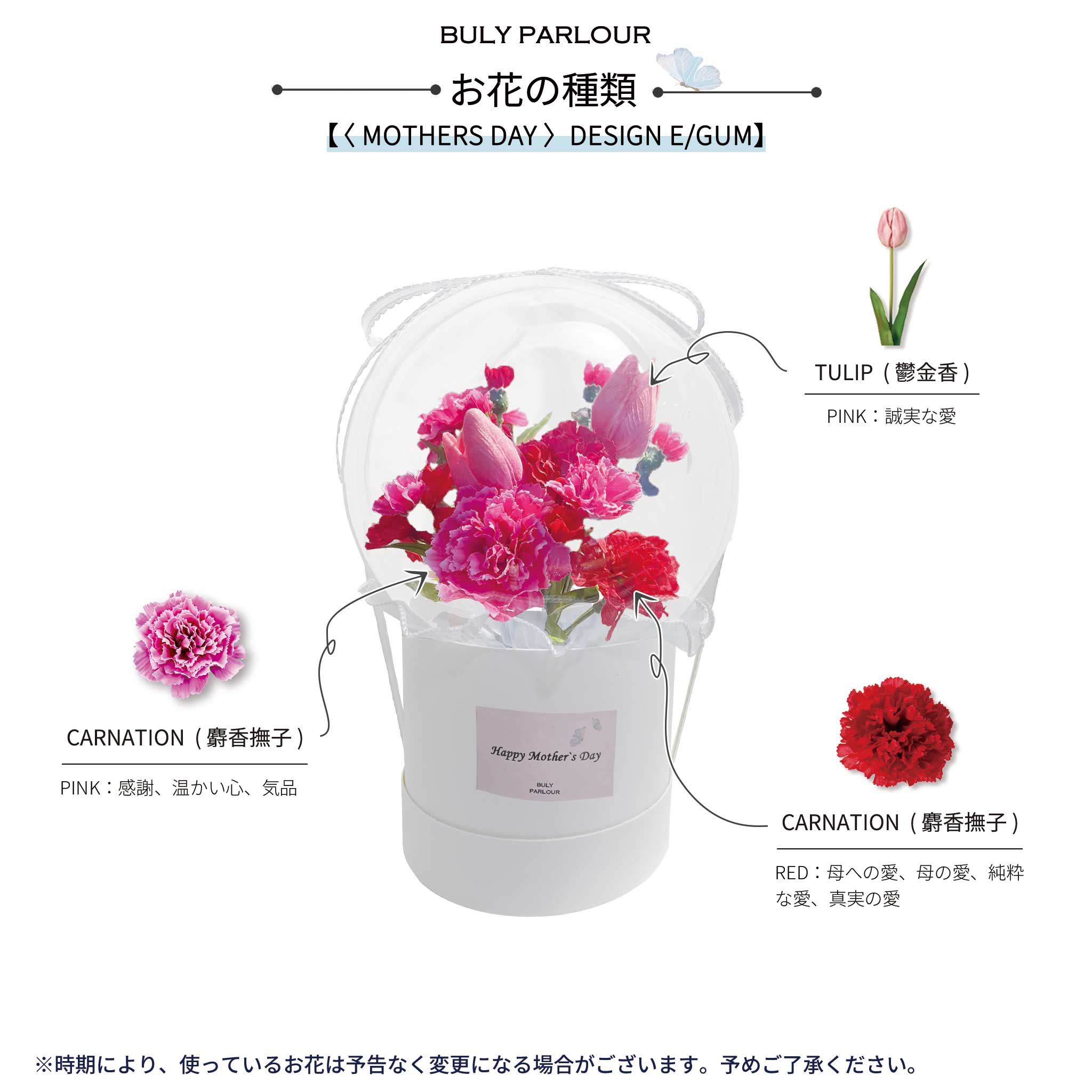 〈 MOTHERS DAY 〉DESIGN E